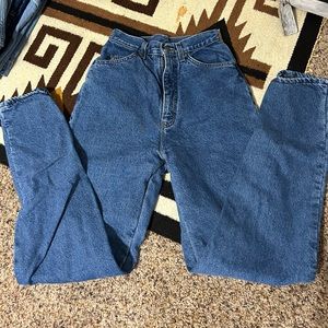 Vintage flannel lined LL BEAN jeans